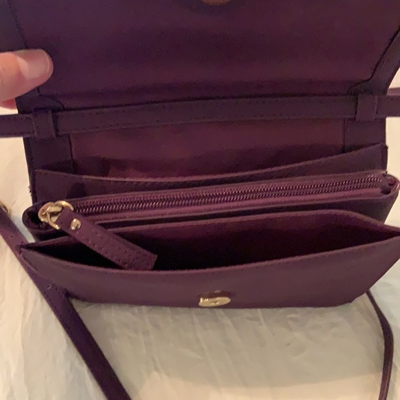 6. Handbag / Shoulder bag in Purple - Picture 6 of 12